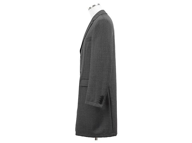 Autre Marque Abrigo Brioni Chester de lana sharkskin - vista 5
