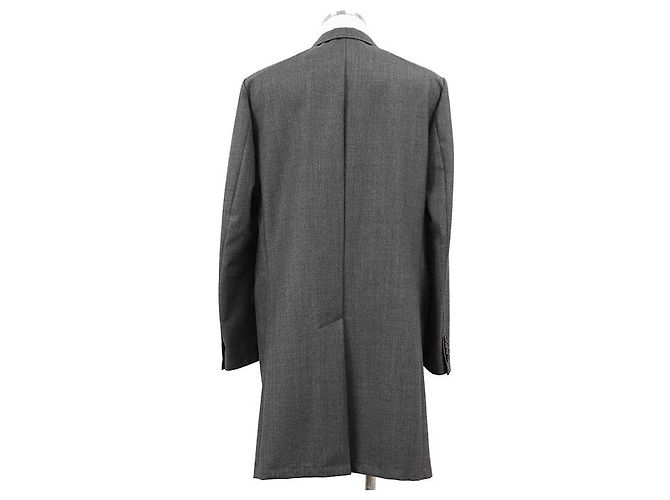 Autre Marque Abrigo Brioni Chester de lana sharkskin - vista 7