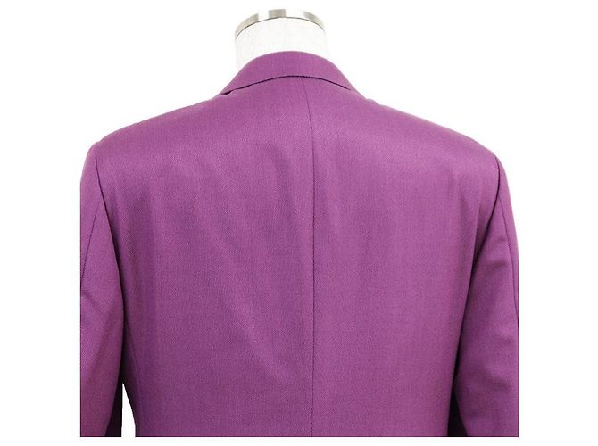 Chaqueta entallada Hermès de lana y seda 50 - vista 7