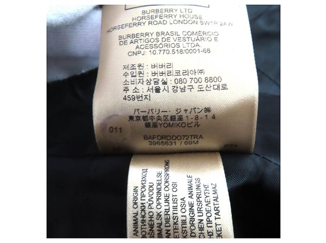 Abrigo de lana BURBERRY - vista 10