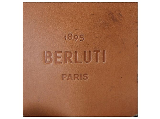 Berluti Patine Leder-Schuhe - Ansicht 9