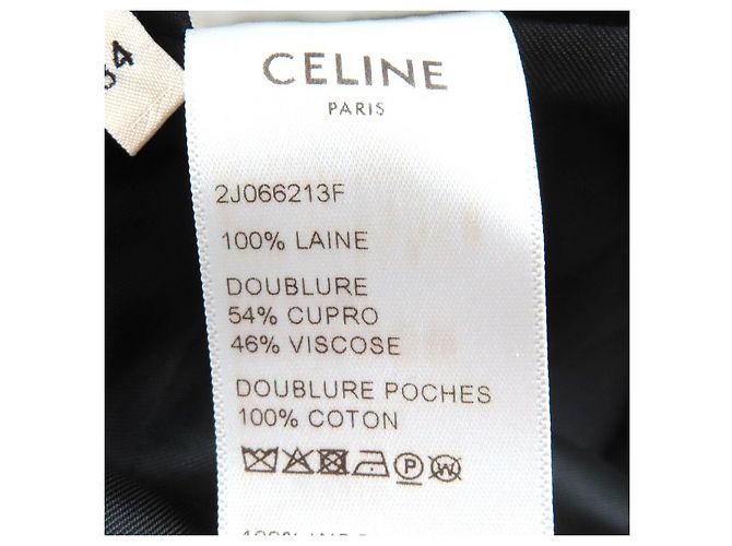 Céline CELINE Plisseerock Wollrock - Ansicht 7