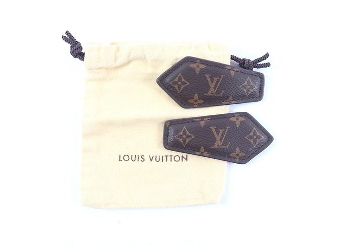 Louis Vuitton Valletta Backstage MNG Leder-Clutch - Ansicht 2