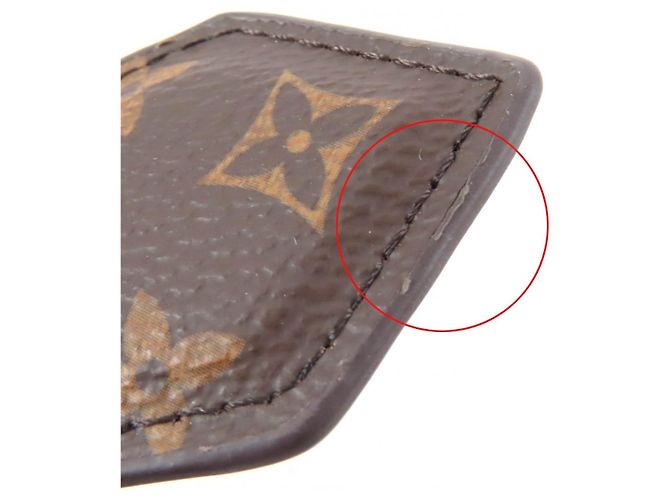 Louis Vuitton Valletta Backstage MNG Leder-Clutch - Ansicht 7