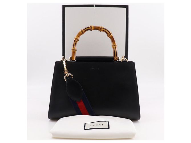 Bolsa 2way Gucci Nymphaea em couro de bezerro - vista 11