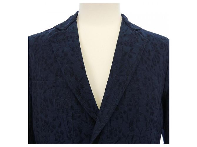 Chaqueta Hermès Negra Azul Marino - vista 5
