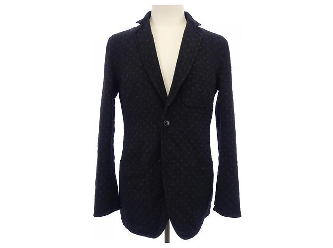 Chaqueta Hermès Negra Azul Marino - vista 7