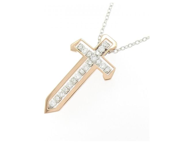Autre Marque Collana Damiani Spada Au750 Diamanti - vista 3