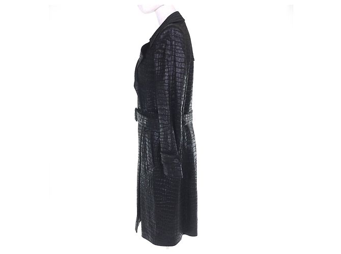 Gabardina con efecto cocodrilo Dries Van Noten - vista 2