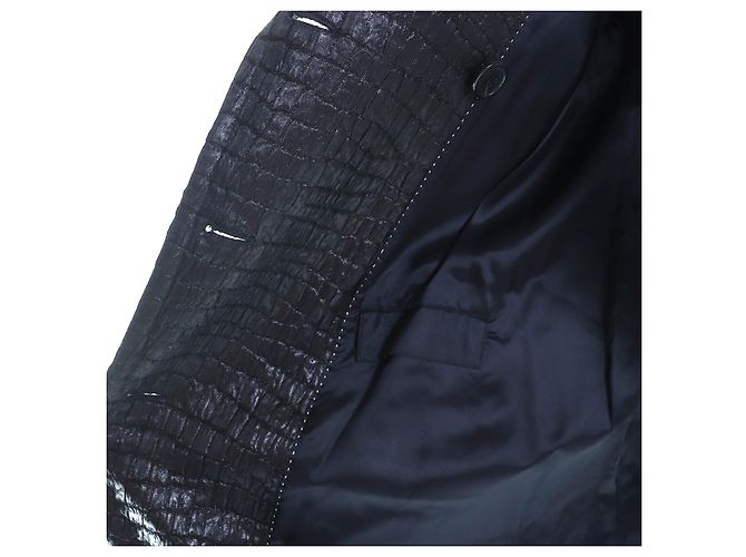 Gabardina con efecto cocodrilo Dries Van Noten - vista 5