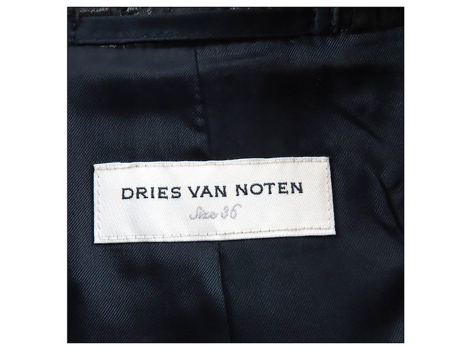 Gabardina con efecto cocodrilo Dries Van Noten - vista 7
