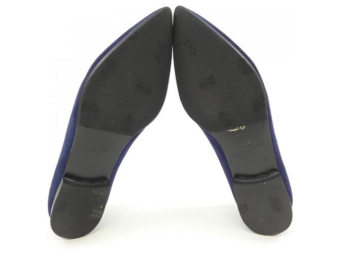 Autre Marque Sneakers Chatelles Blu Navy in Tessuto - vista 4