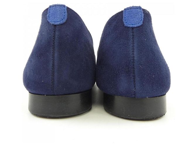 Autre Marque Sneakers Chatelles Blu Navy in Tessuto - vista 5