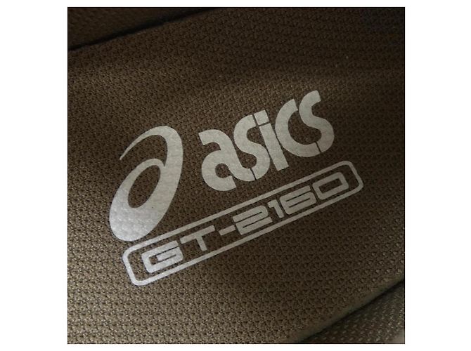 Autre Marque ASICS Sneaker Braun Textil - Ansicht 6
