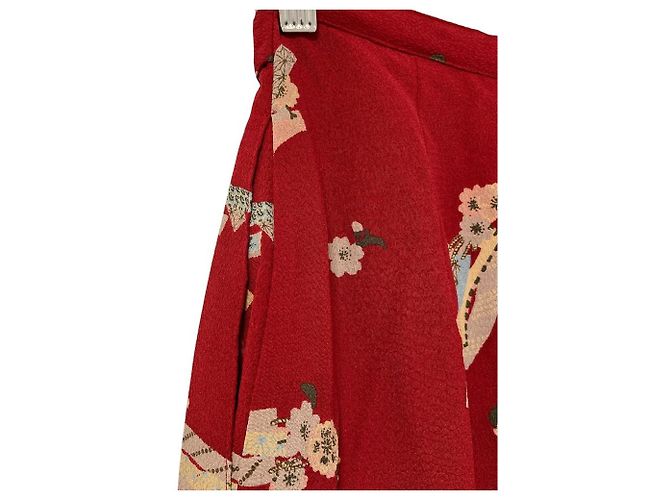 Autre Marque Falda larga con estampado floral PINK HOUSE - vista 5