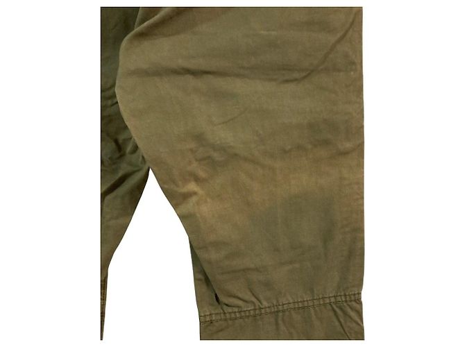 Autre Marque Pantaloni Cargo PRPS con orlo a coste in cotone - vista 3
