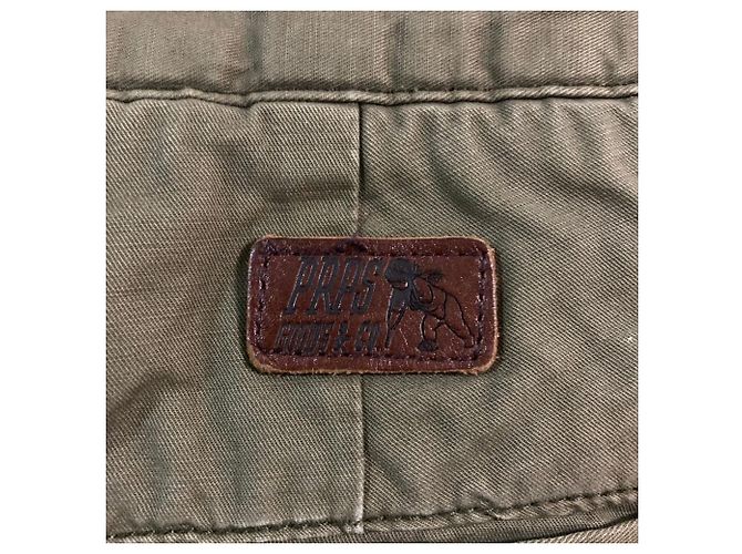 Autre Marque Pantaloni Cargo PRPS con orlo a coste in cotone - vista 4