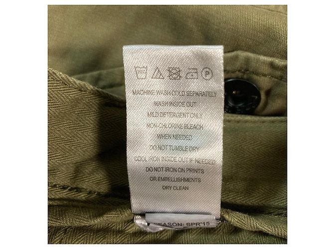 Autre Marque Pantaloni Cargo PRPS con orlo a coste in cotone - vista 7