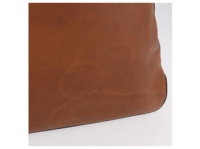 GUCCI Shoulder Bag Leather Brown Gold Tone 257026 - vista 4