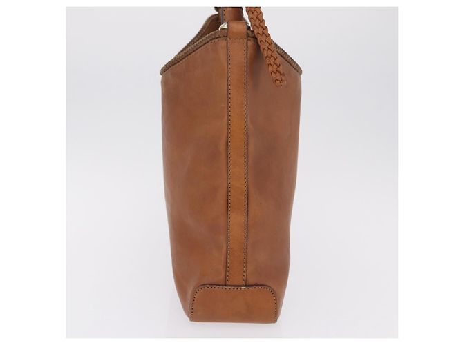 GUCCI Shoulder Bag Leather Brown Gold Tone 257026 - vista 6