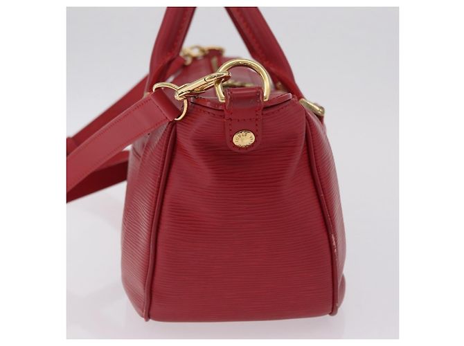 LOUIS VUITTON Epi Danura MM Hand Bag 2way Red LV - vista 4