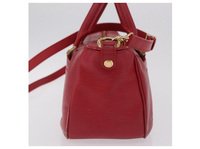 LOUIS VUITTON Epi Danura MM Hand Bag 2way Red LV - vista 6