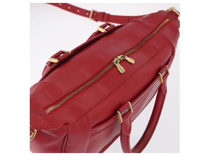LOUIS VUITTON Epi Danura MM Hand Bag 2way Red LV - vista 7