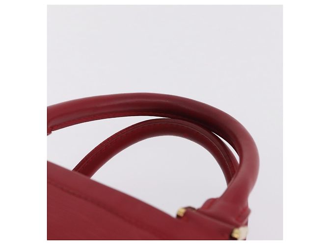 LOUIS VUITTON Epi Danura MM Hand Bag 2way Red LV - vista 9