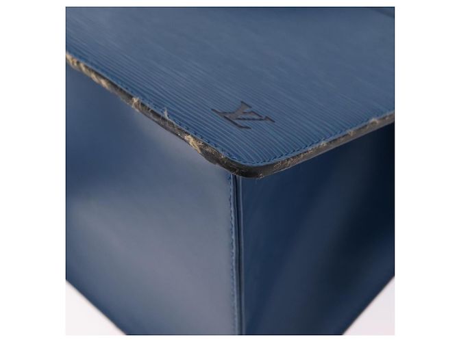 LOUIS VUITTON Epi Riviera Hand Bag Blue M48185 LV - vista 14