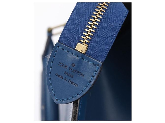LOUIS VUITTON Epi Riviera Hand Bag Blue M48185 LV - vista 15