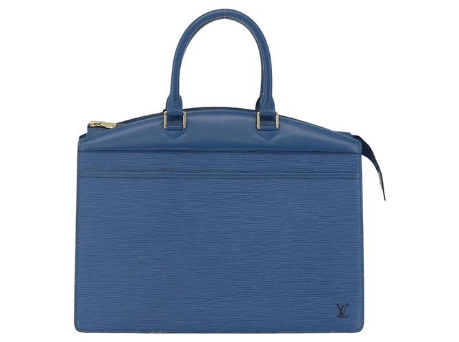 LOUIS VUITTON Epi Riviera Hand Bag Blue M48185 LV - vista 2
