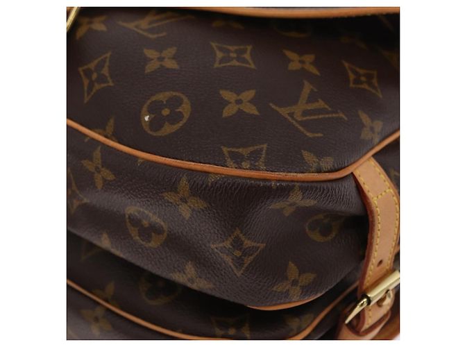 LOUIS VUITTON Monogram Saumur 30 Shoulder Bag M42256 LV - vista 14