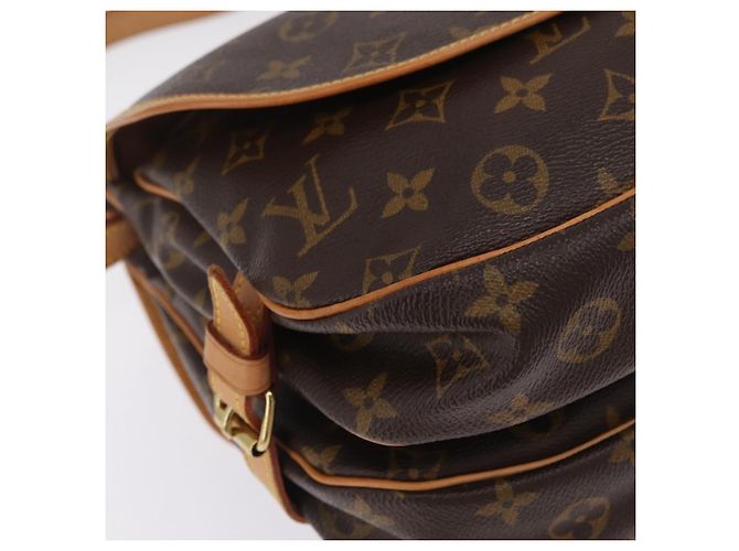 LOUIS VUITTON Monogram Saumur 30 Shoulder Bag M42256 LV - vista 15