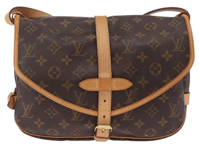 LOUIS VUITTON Monogram Saumur 30 Shoulder Bag M42256 LV - vista 2