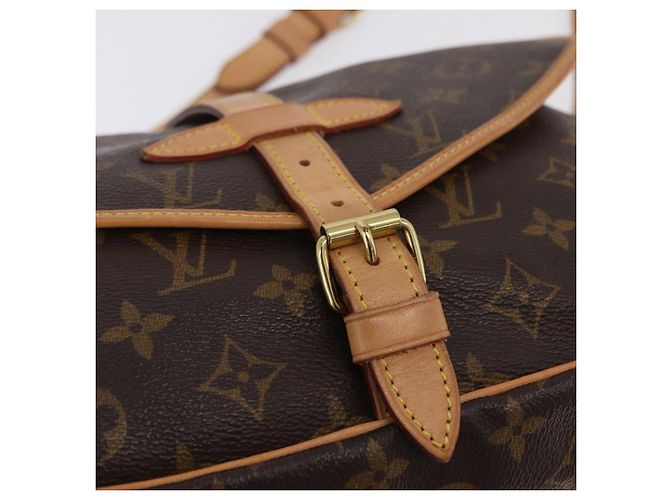 LOUIS VUITTON Monogram Saumur 30 Shoulder Bag M42256 LV - vista 20