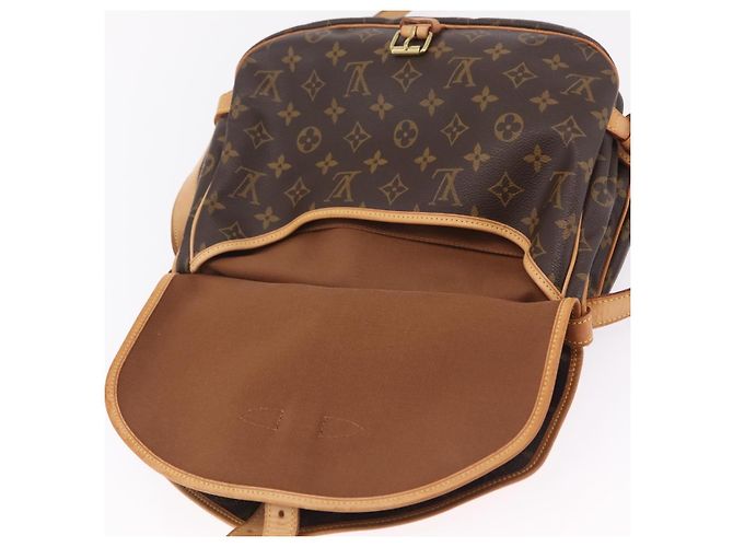 LOUIS VUITTON Monogram Saumur 30 Shoulder Bag M42256 LV - vista 28