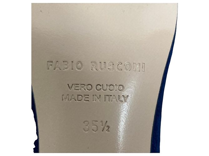 Autre Marque Décolleté in camoscio Fabio Rusconi - vista 7