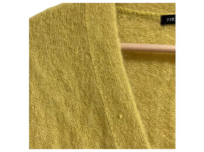 Autre Marque Cárdigan de punto de alpaca cepillada 23ku - vista 2