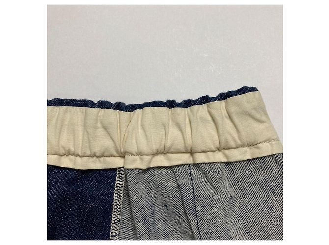 Autre Marque Pantalones Denim Slim de Algodón y Lino 45R - vista 10