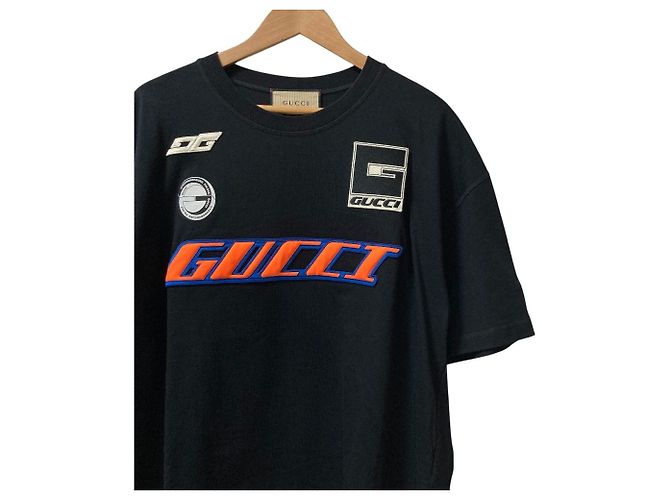 Camiseta larga Gucci logo MOTO - vista 2