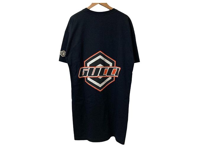 Camiseta larga Gucci logo MOTO - vista 3