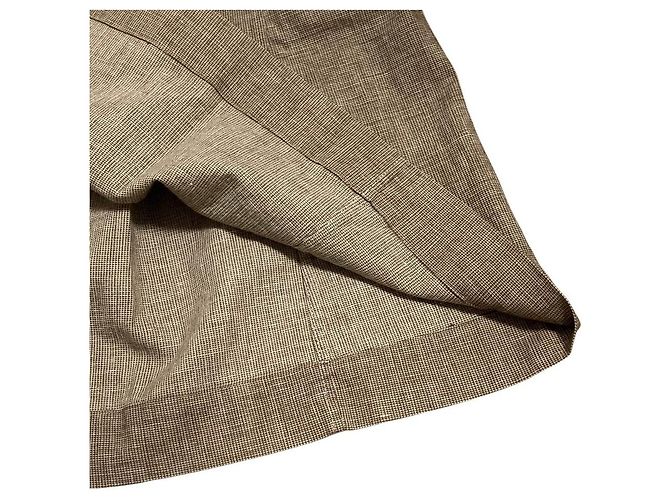 Autre Marque Vestido de tweed de algodón y lino 45R - vista 5