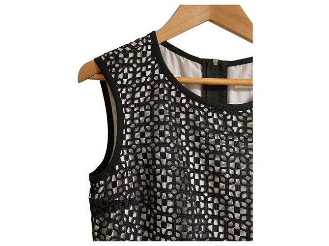 Autre Marque M-PremierBLACK Spitzenkleid mit Cut-out - Ansicht 4