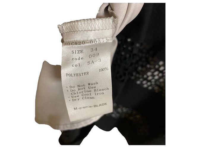 Autre Marque M-PremierBLACK Spitzenkleid mit Cut-out - Ansicht 6