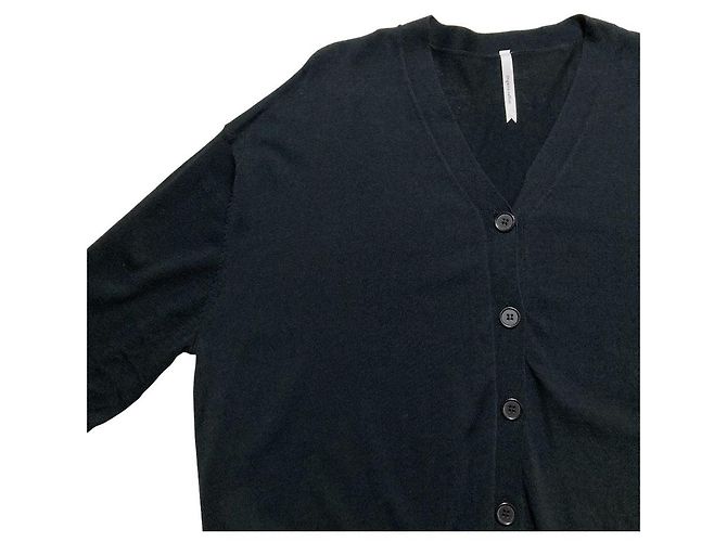 Autre Marque Dignite collier Strong Twisted Cotton Wide Cardigan - vista 3