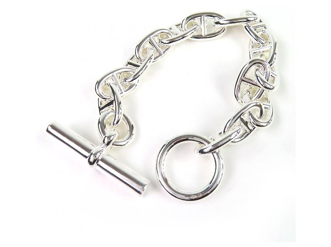 Chaîne d'ancre Pulsera Hermès Chaine d'Ancre MM 925 Silver - vista 2