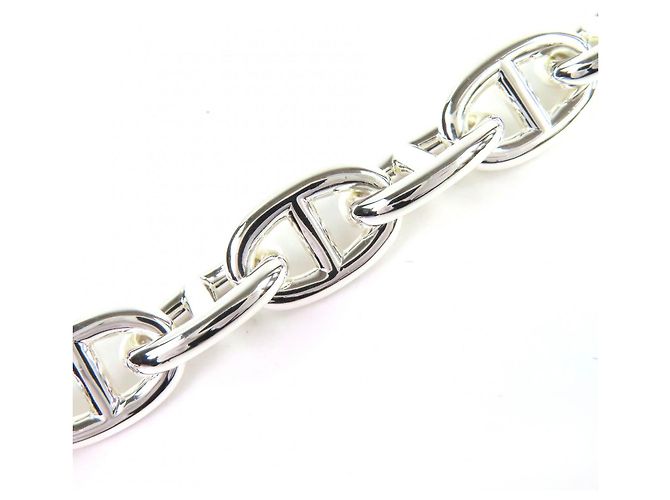 Chaîne d'ancre Pulsera Hermès Chaine d'Ancre MM 925 Silver - vista 4