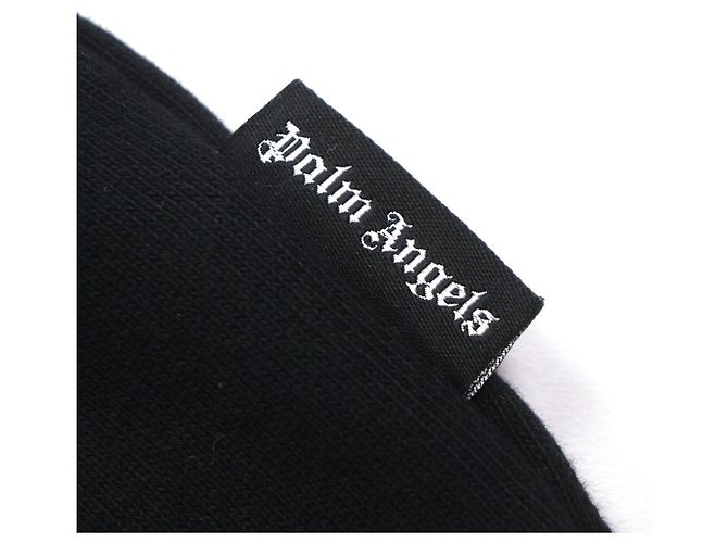 Sudadera con capucha de algodón Palm Angels College logo - vista 5