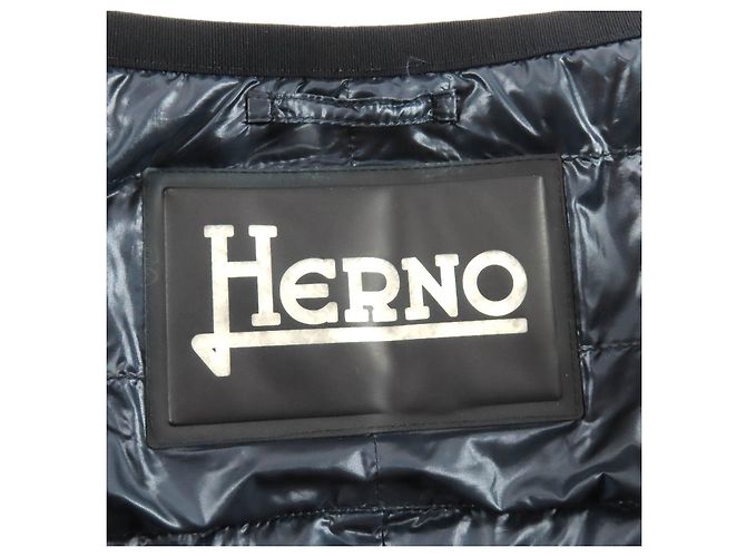 Autre Marque Abrigo de plumón Herno azul marino - vista 8