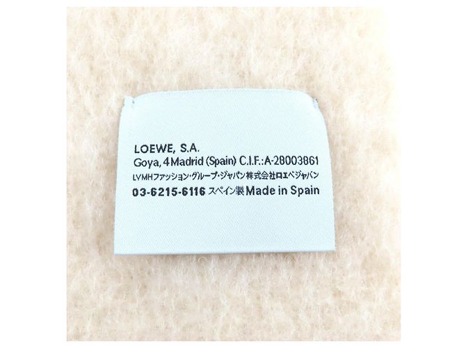 Loewe Anagram Patch Mohair-Woll-Nylon-Schal - Ansicht 6